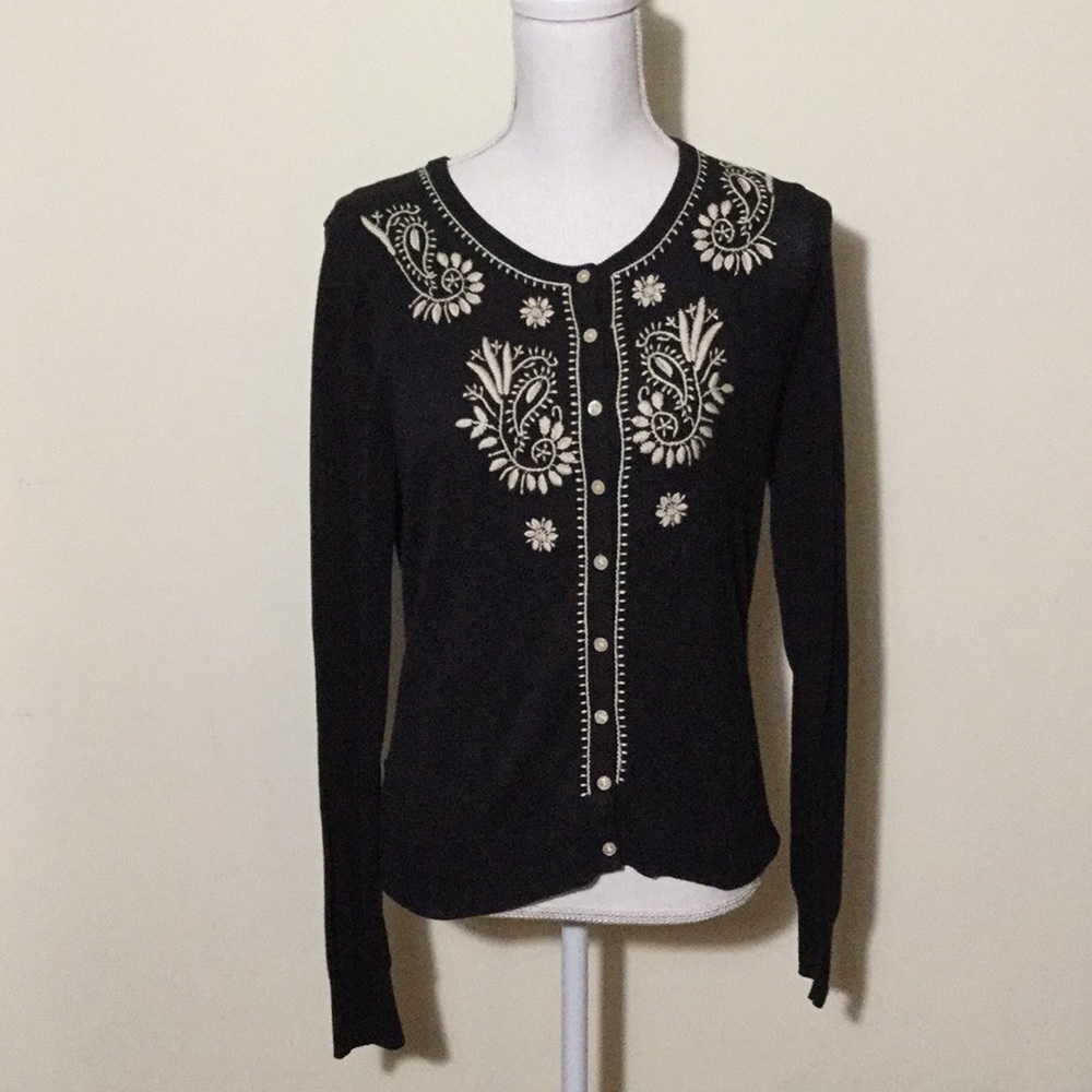 Lucky Brand Long Sleeved Cardigan Sweater